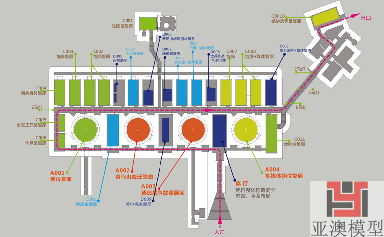 青島山炮臺遺址館---炮位復(fù)原等藝術(shù)品順利交付(圖1)